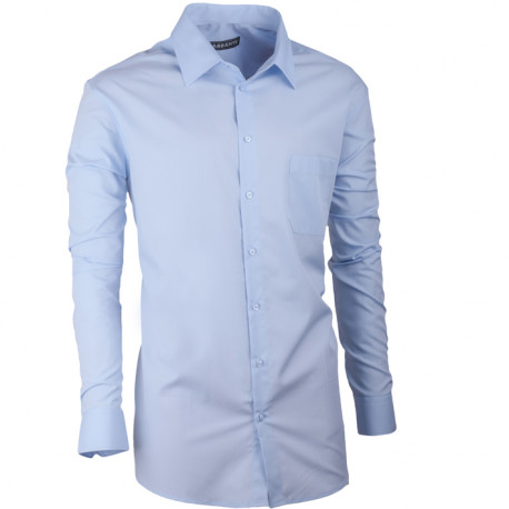 Pánska košeľa slim fit modrá Assante 30471