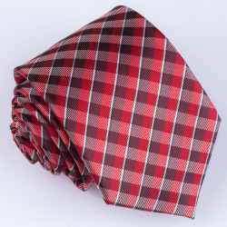 Pánska červená kravata Greg 93026