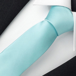 Svetlo modrá slim fit kravata Greg 99145