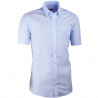 Modrá pánska košeľa slim fit s krátkym rukávom Aramgad 40434