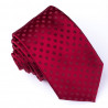 Pánska červená kravata Rene Chagal 93152