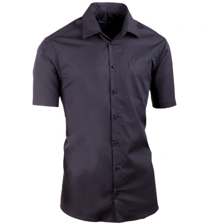 Čierna košeľa slim fit Assante 40115
