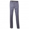 Sivé pánske spoločenské nohavice na výšku 176 - 182 cm Assante 60511