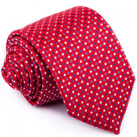 Červenosivá kravata Greg 93209