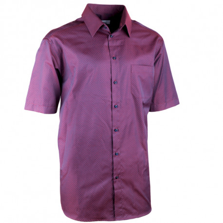 Elegantná bordó košeľa rovná regular fit Aramgad 40340