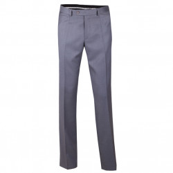 Nadmerné pánske sivé spoločenské nohavice Assante 60514