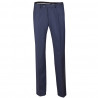 Nadmerné predĺženej pánske spoločenské nohavice modrej na výšku 182 - 188 cm Assante 60525