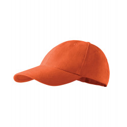Oranžová baseballová šiltovka 100% bavlna Adler 81173