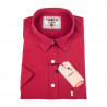 Tehlovo červená košeľa Tonelli 110856
