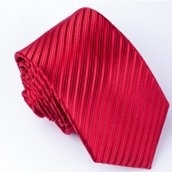 Červená kravata slim Rene Chagal 93180
